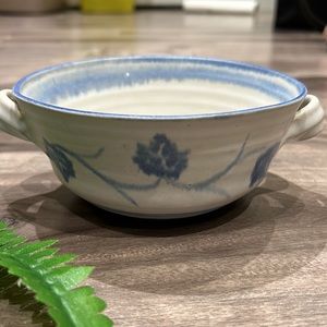 VINTAGE Pottery Dish - handcrafted